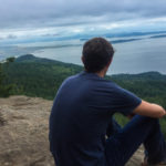 Jake atop Oyster Dome.